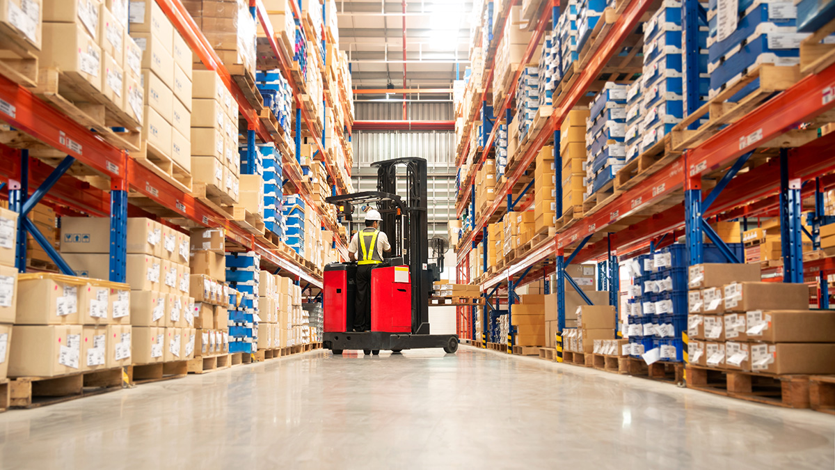 Modern warehouse