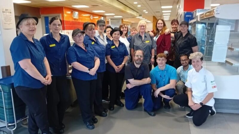 Kitchen staff at United Lincolnshire Hospitals NHS Trust Kitchen staff at United Lincolnshire Hospitals NHS Trust