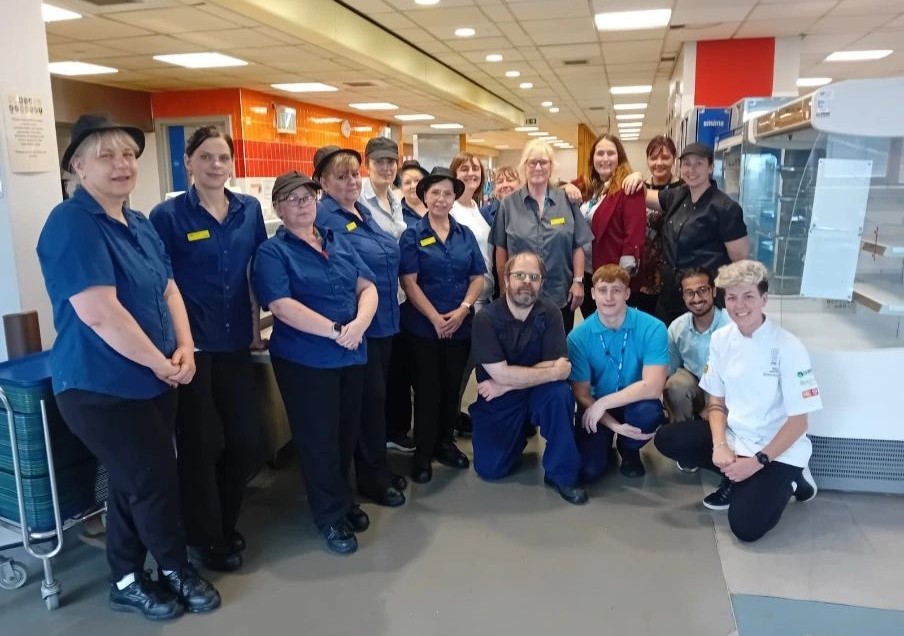 Culinary staff at United Lincolnshire Hospitals NHS Trust