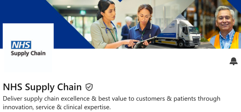 LinkedIn image - NHS Supply Chain LinkedIn image - NHS Supply Chain