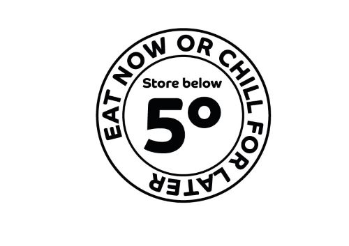Eat now or chill for later logo Eat now or chill for later logo