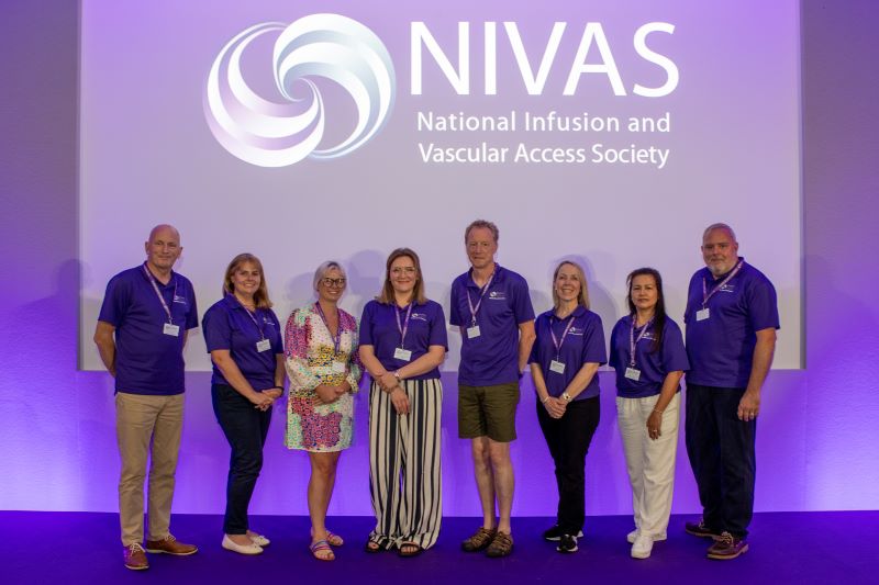 Maya with the other board members at the National Infusion and Vascular Access Society (NIVAS) event. Maya with the other board members at the National Infusion and Vascular Access Society (NIVAS) event.