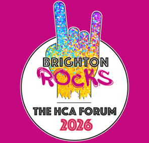 Brighton Rocks, The HCA Forum 2026 logo