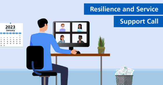 Illustration - Resilience and Service Support Call