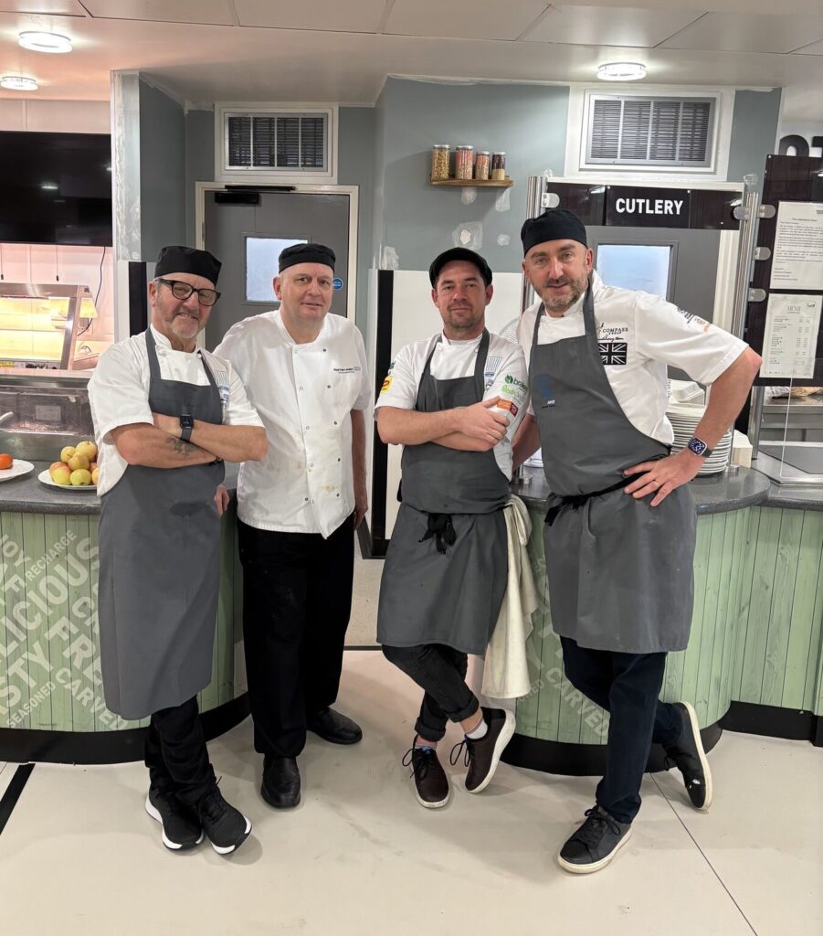 Chefs in Royal Free Hospital’s kitchen Chefs in Royal Free Hospital’s kitchen