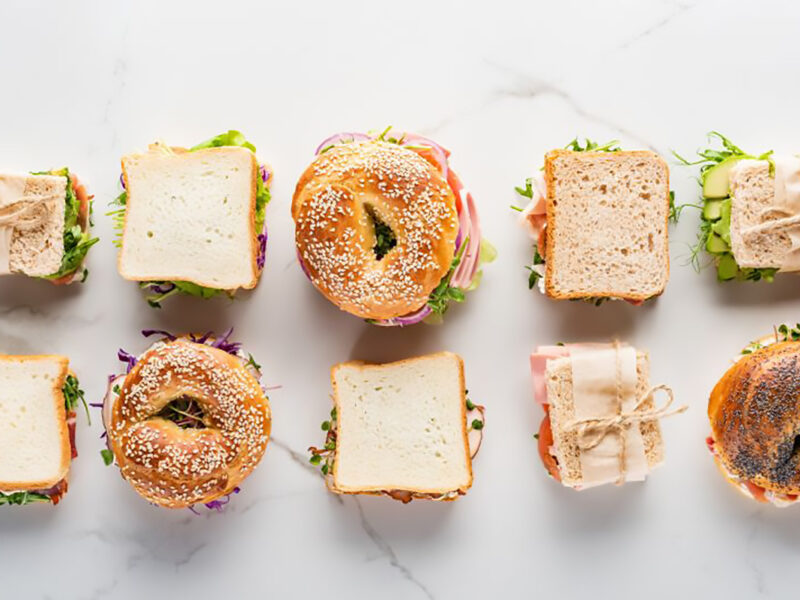 Selection of sandwiches