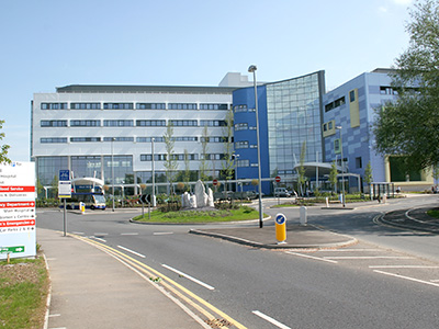 A typical NHS trust building