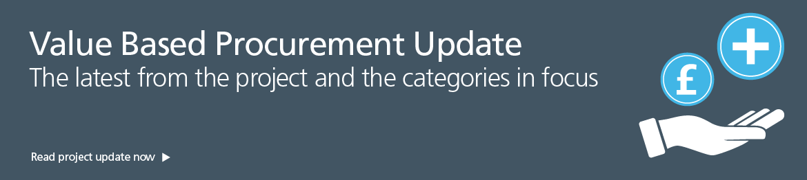 Value Based Procurement (VBP) Update and Link to More Information