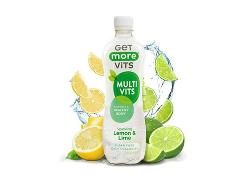 Vitamin Enhanced Lemon and Lime Low Calorie Water 500ml Bottle