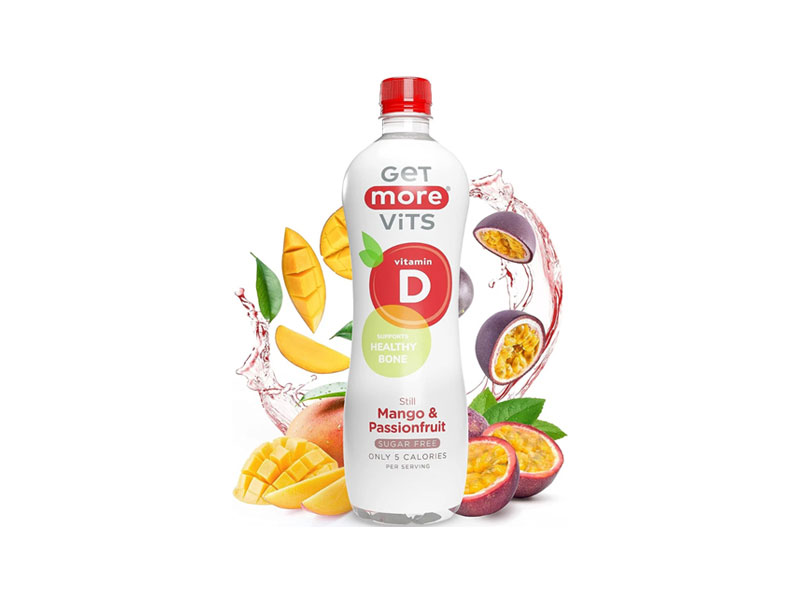Get More Vits Mango and Passionfruit 500ml Bottle