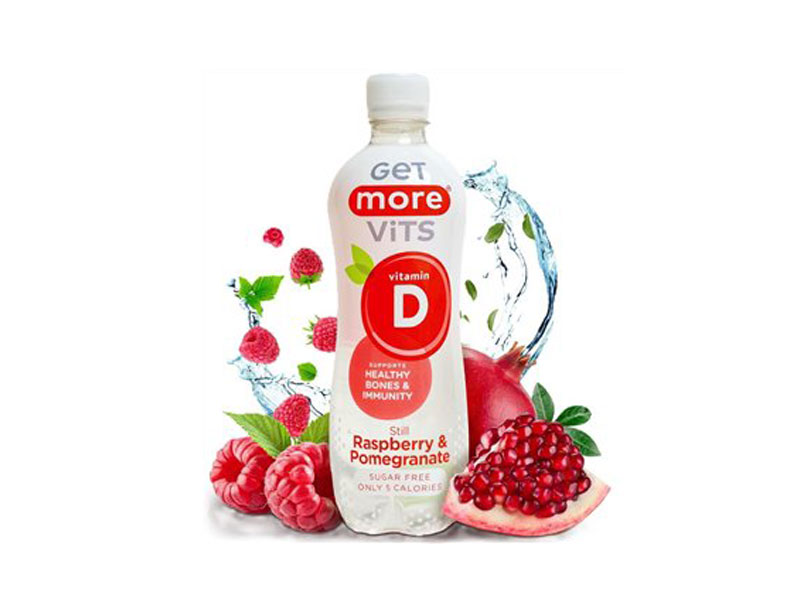 Vitamin Water Raspberry & Pomegranate 500ml