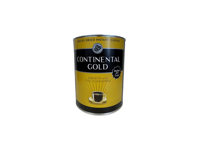 Continental Coffee Instant Freeze Dried Tin