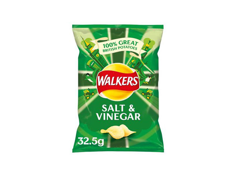 Walkers Salt and Vinegar Crisps