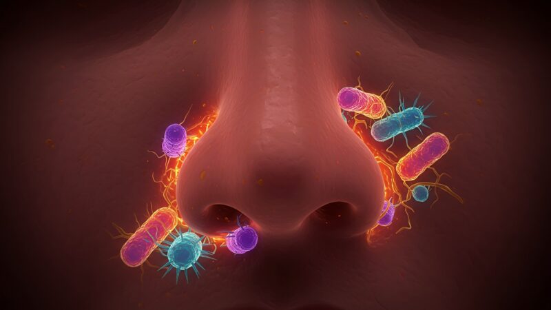 Bacterial infection of the nasal vestibule