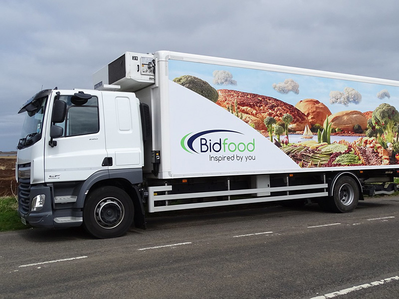 Bidfood lorry Bidfood lorry