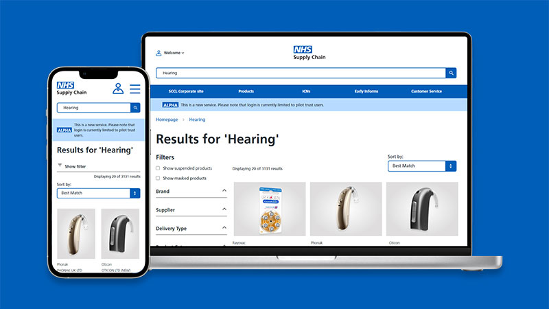 Digital Commerce Programme Search Results July 2025 Desktop and mobile view of the Search Results page July 2025