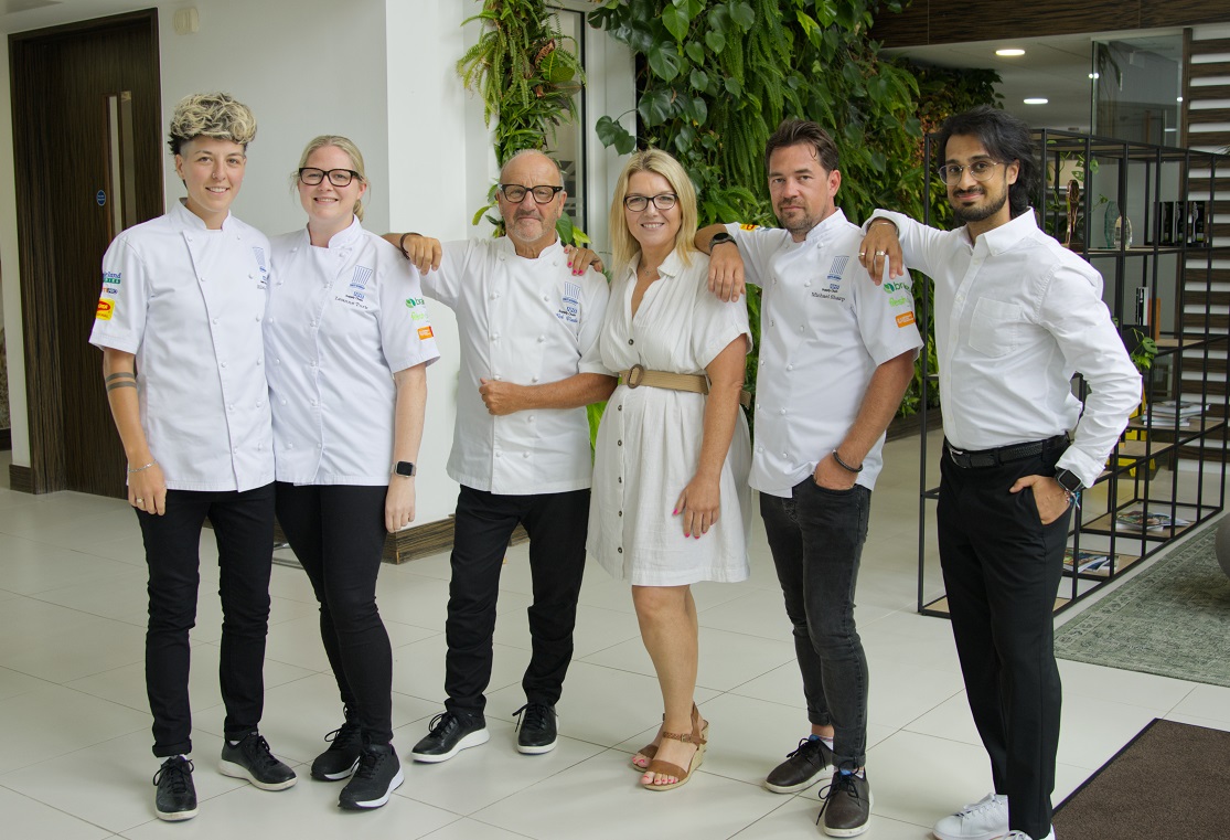 Dedicated children's recipe book food team