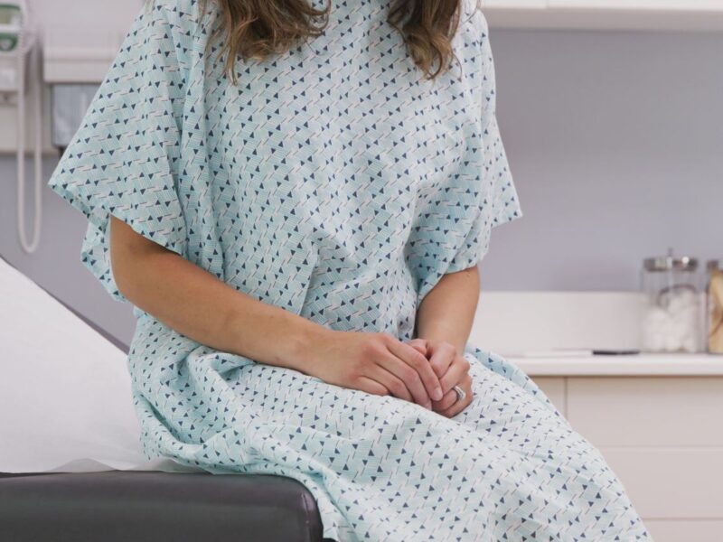 View female external catheter case study