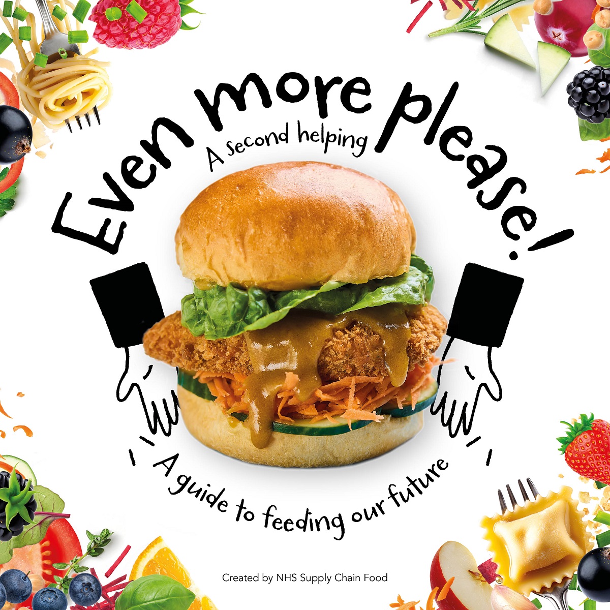 Recipe book cover - Even More Please