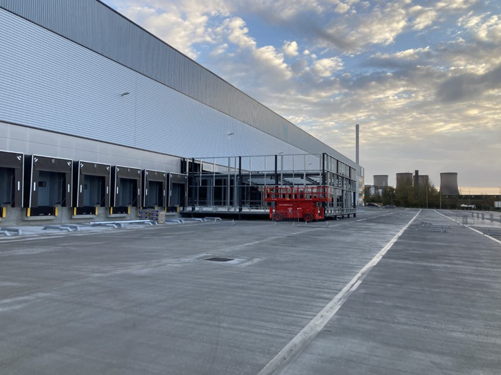Gorsey Point Regional Distribution Centre, Exterior View November 2022