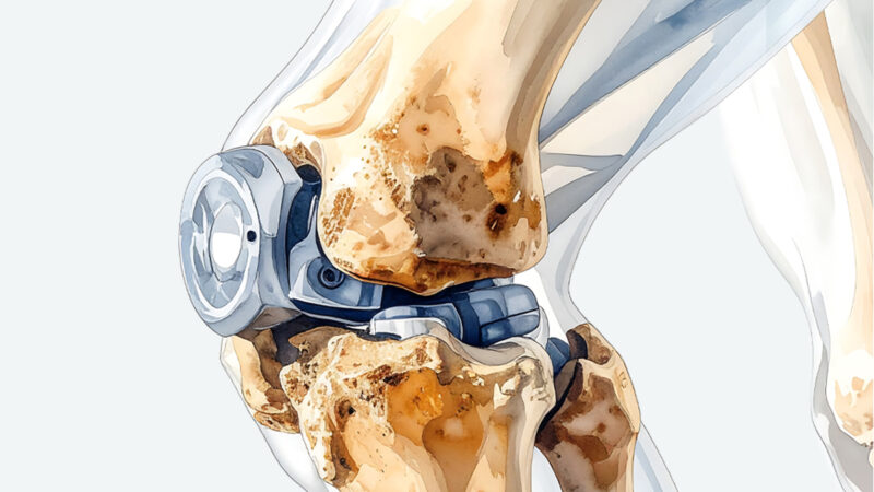 Innovation knee joint replacement post surgery