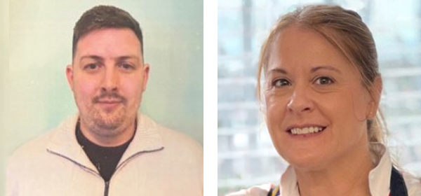 Jamie Norfolk and Charlotte Harris, our two new Culinary Specialists.