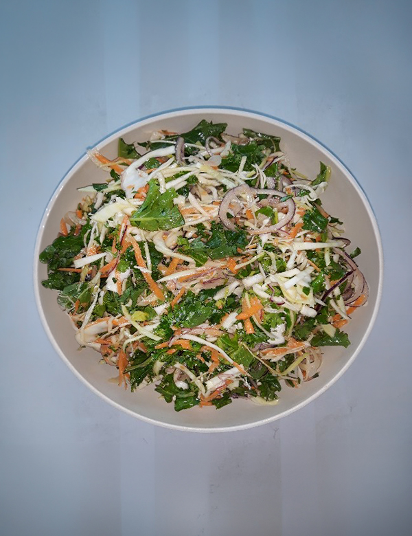 Kale raw slaw
