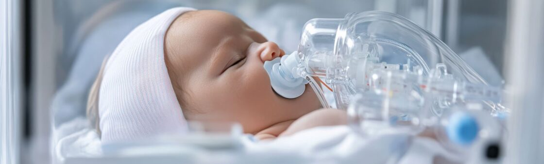 Baby in intensive care new born neonatal healthcare