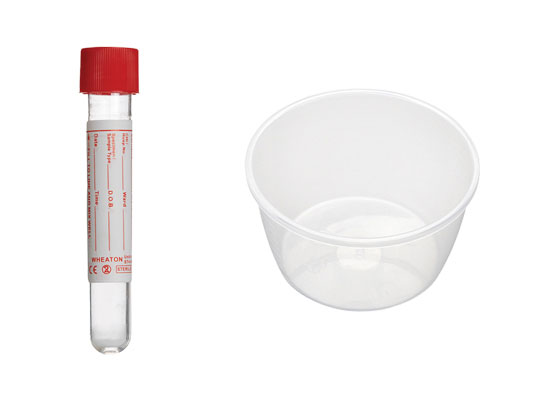 Primary urine collect tube and poly bowl 250ml. Primary urine collect tube and poly bowl 250ml.