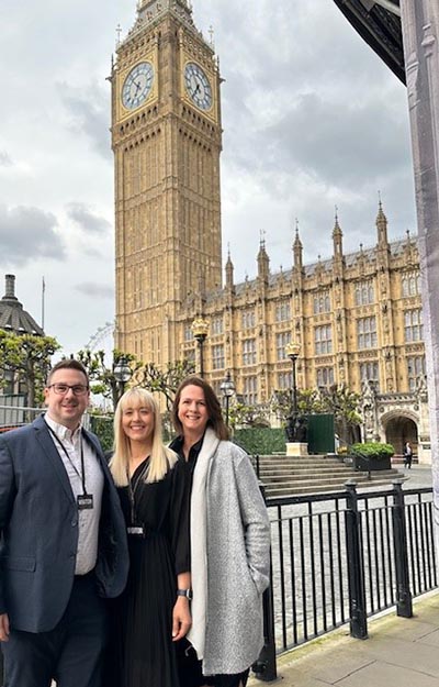 Urology and Bowel Management Team at Parliament