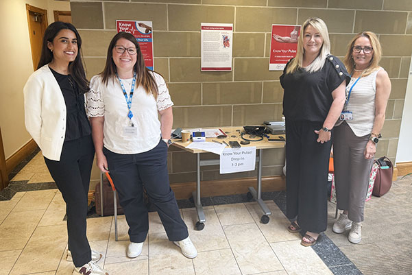 NHS Supply Chain Cardiology team at Drop-In Sessions at Our Carrwood Office NHS Supply Chain Cardiology team at Drop-In Sessions at Our Carrwood Office